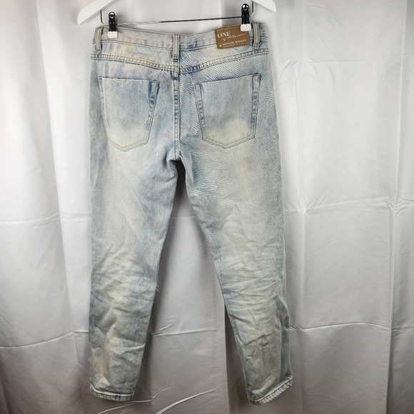 One Teaspoon Awesome Baggies jeans with sequin size 27 in VGUC - Picture 9 of 12
